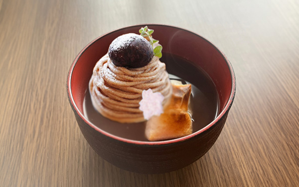 モンブランおしるこ雑煮