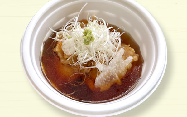 わさび香る信州山賊雑煮 ~蕎麦屋の天ぬき風~